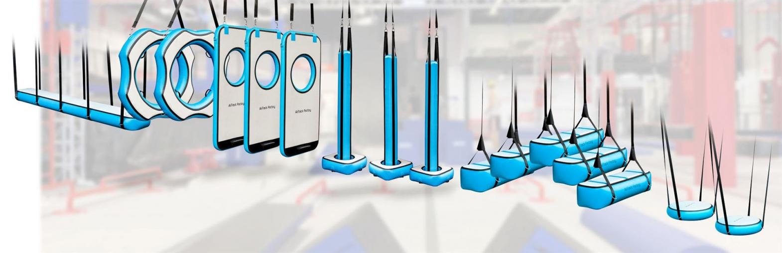 Ninja Air - Obstacles - luftgefüllte Hindernisse für den Ninja-Sport von AirTrack Factory