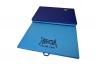 Ninja-Faltmatte-Special in blau-dunkelblau - 4-teilige Faltmatte mit einer extra Breite von 120 cm