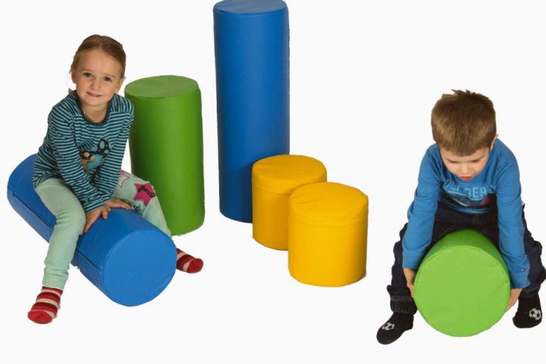 Bausteinsatz-Lene-Medi - Großbausteine Medi werden empfohlen für Kinder zwischen 2 und 4 Jahren