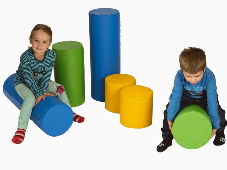 Bausteinsatz-Lene-Medi - Großbausteine Medi werden empfohlen für Kinder zwischen 2 und 4 Jahren