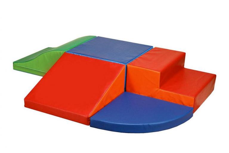 Bausteinsatz-Anton-Bänfer - Großbausteine Medi werden empfohlen für Kinder zwischen 2 und 4 Jahren