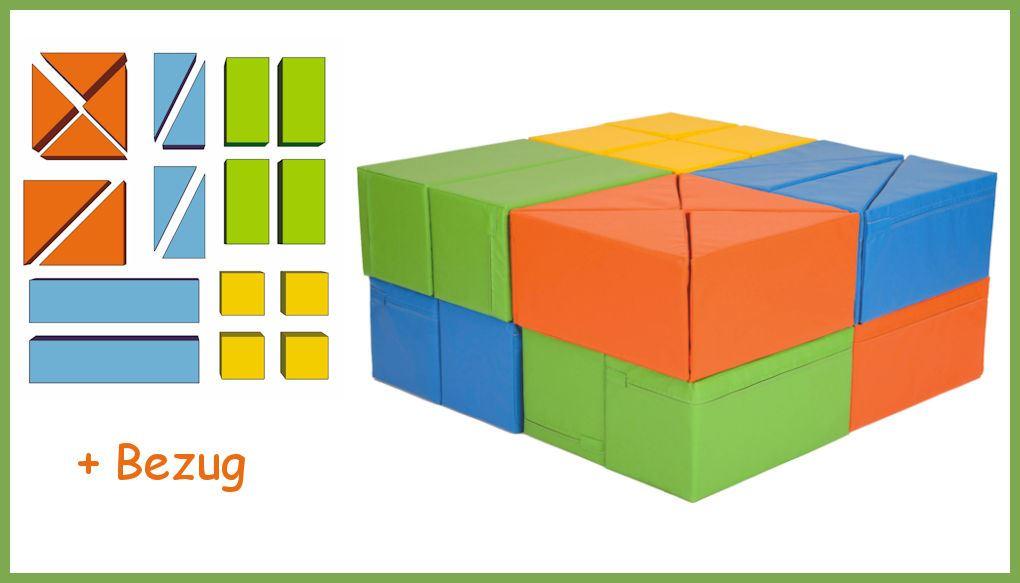 Bausteinsatz-Conny-Medi - Großbausteine Medi werden empfohlen für Kinder zwischen 2 und 4 Jahren