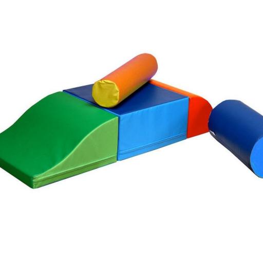 Bausteinsatz-Fritzi-Bänfer - Großbausteine Medi werden empfohlen für Kinder zwischen 2 und 4 Jahren