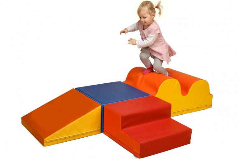 Bausteinsatz-Ria - Großbausteine Medi werden empfohlen für Kinder zwischen 2 und 4 Jahren