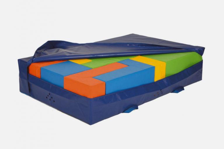 Bausteinsatz-Bendix - mit Bezug - die Großbausteine MAXI für Kinder ab 4 Jahren sind die am meisten verbreiteten Baumodule