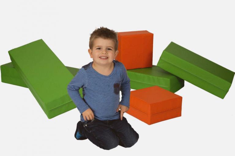 Baumodul-Erik-Maxi - die Großbausteine MAXI für Kinder ab 4 Jahren sind die am meisten verbreiteten Baumodule