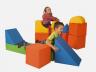 Bausteinsatz-Fabian-Maxi - die Großbausteine MAXI für Kinder ab 4 Jahren sind die am meisten verbreiteten Baumodule