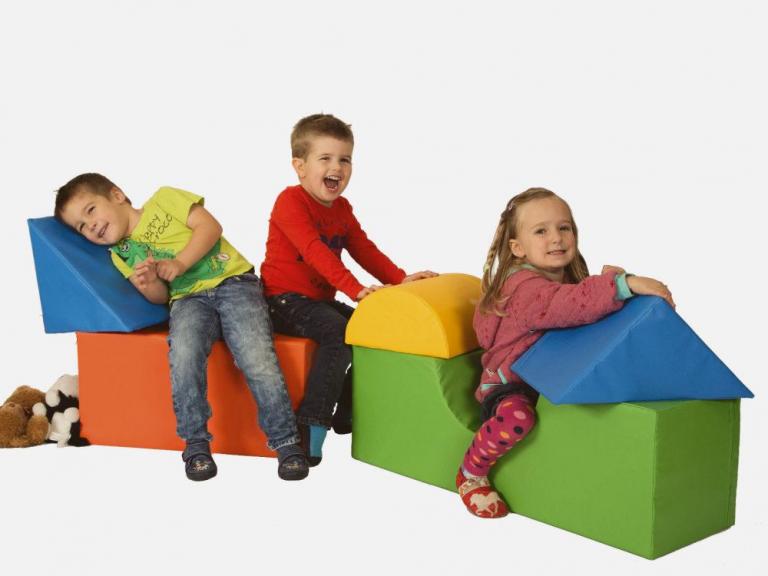 Baumodul-Hanni-Maxi - die Großbausteine MAXI für Kinder ab 4 Jahren sind die am meisten verbreiteten Baumodule