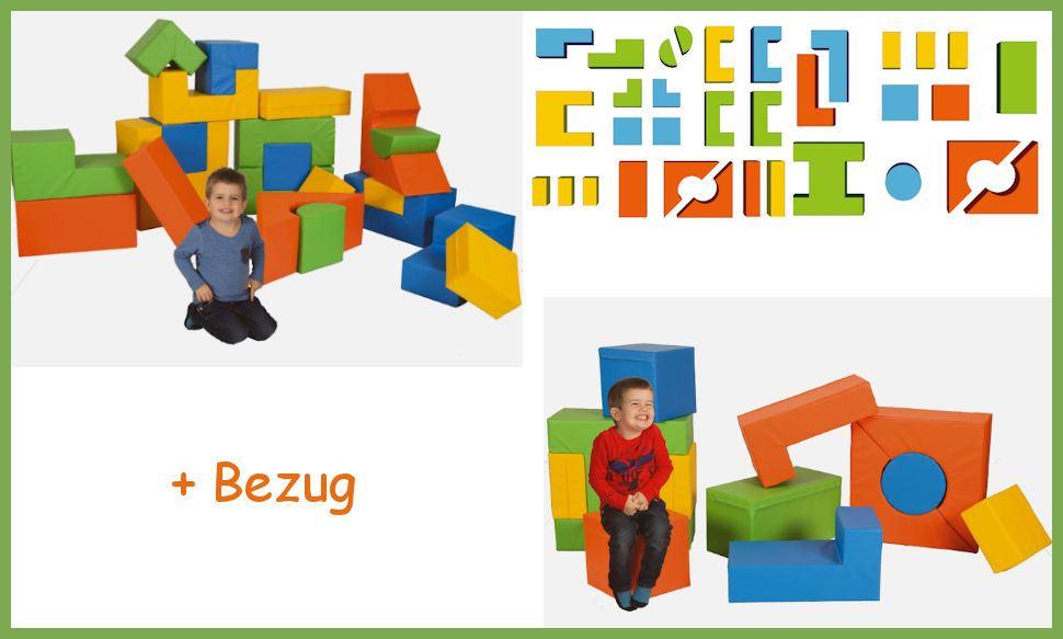 Bausteinsatz-Karl-Maxi-Bänfer - die Großbausteine MAXI für Kinder ab 4 Jahren sind die am meisten verbreiteten Baumodule