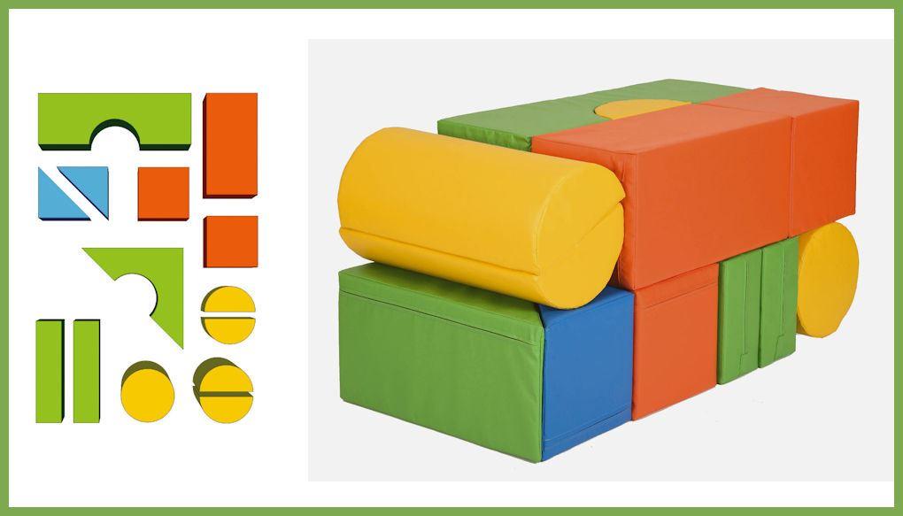 Baumodul-Katie-Maxi - die Großbausteine MAXI für Kinder ab 4 Jahren sind die am meisten verbreiteten Baumodule