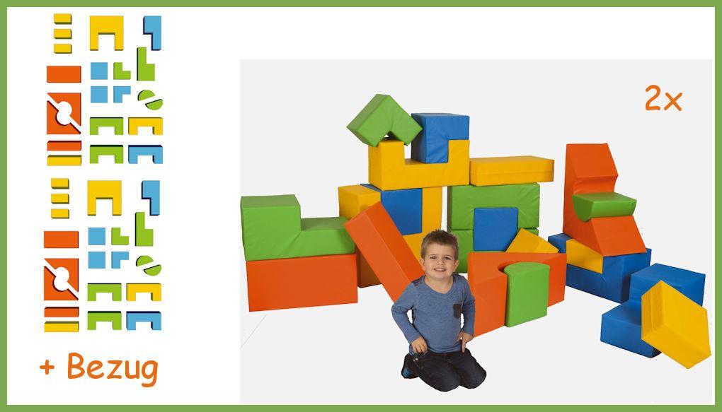 Bausteinsatz-Lotta - die Großbausteine MAXI für Kinder ab 4 Jahren sind die am meisten verbreiteten Baumodule