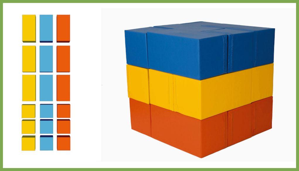 Bausteinsatz-Marlon-Maxi-Bänfer - die Großbausteine MAXI für Kinder ab 4 Jahren sind die am meisten verbreiteten Baumodule