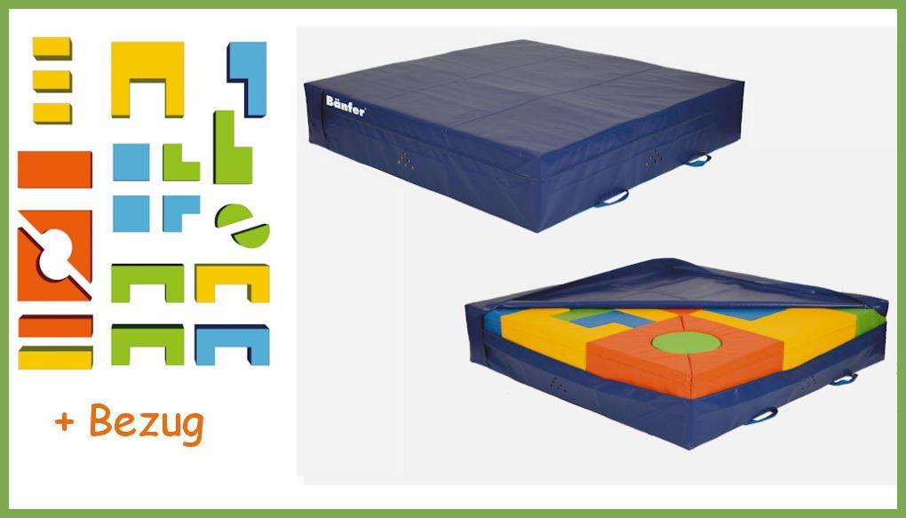 Bausteinsatz-Peter-Maxi - mit Hülle - die Großbausteine MAXI für Kinder ab 4 Jahren sind die am meisten verbreiteten Baumodule