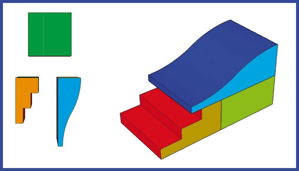 Bausteinsatz-Tobi-Elemente - die Großbausteine MAXI für Kinder ab 4 Jahren sind die am meisten verbreiteten Baumodule