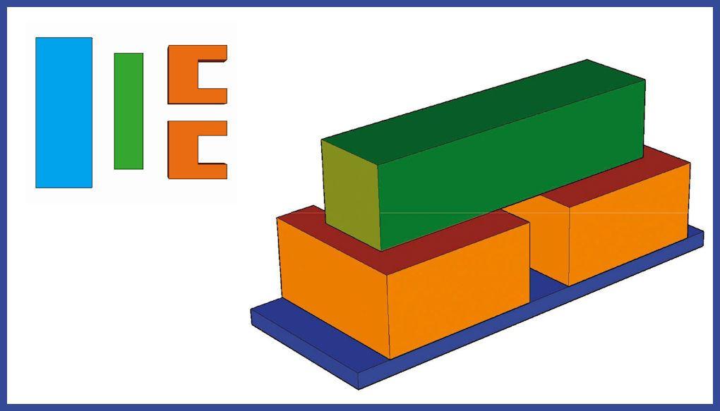 Baumodul-Henri-Maxi-Bänfer - die Großbausteine MAXI für Kinder ab 4 Jahren sind die am meisten verbreiteten Baumodule