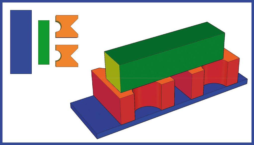 Bausteinsatz-Jonas-Baumodul - die Großbausteine MAXI für Kinder ab 4 Jahren sind die am meisten verbreiteten Baumodule