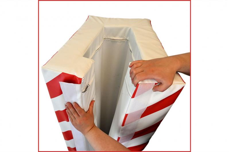 Saeulenschutz Recheckig offen