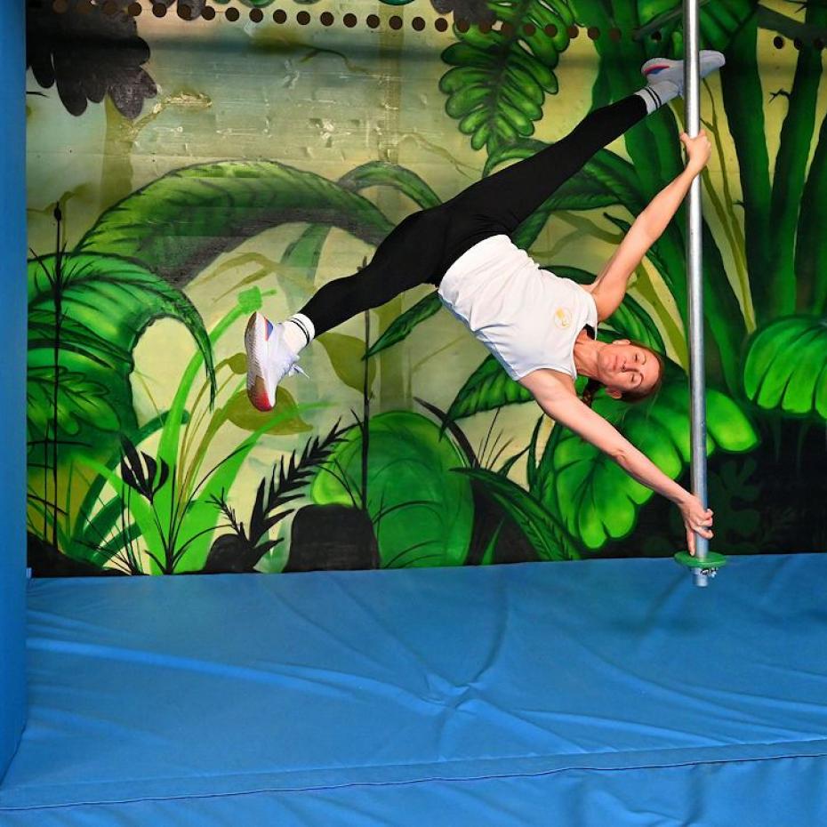 Fallschutzmatten für Akrobaten