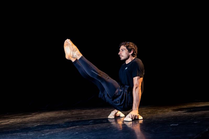 Parallettes-BASE Calisthenics-V-Sitz