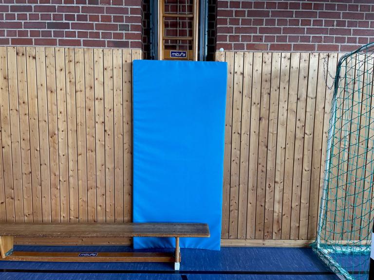 Prallschutzmatte - Leiter-Abdeckung - zur Sicherheit bei Sport und Spiel