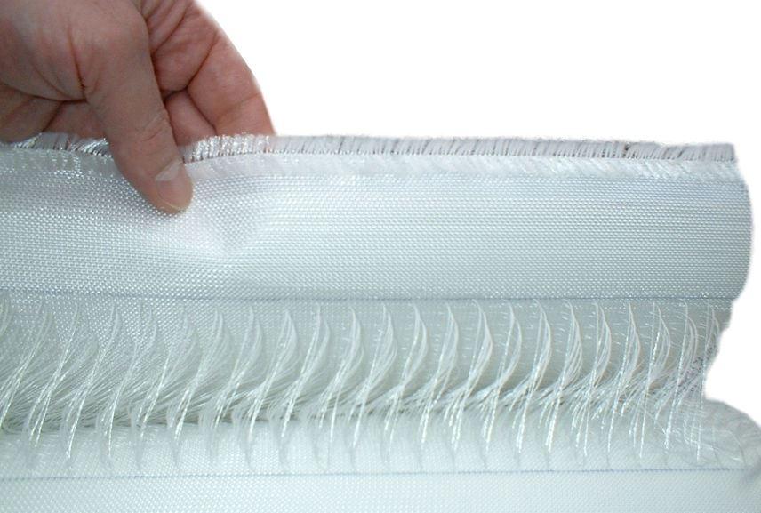 Der Kern der Air Track Bahnen ist ein Zweiwandgewebe.