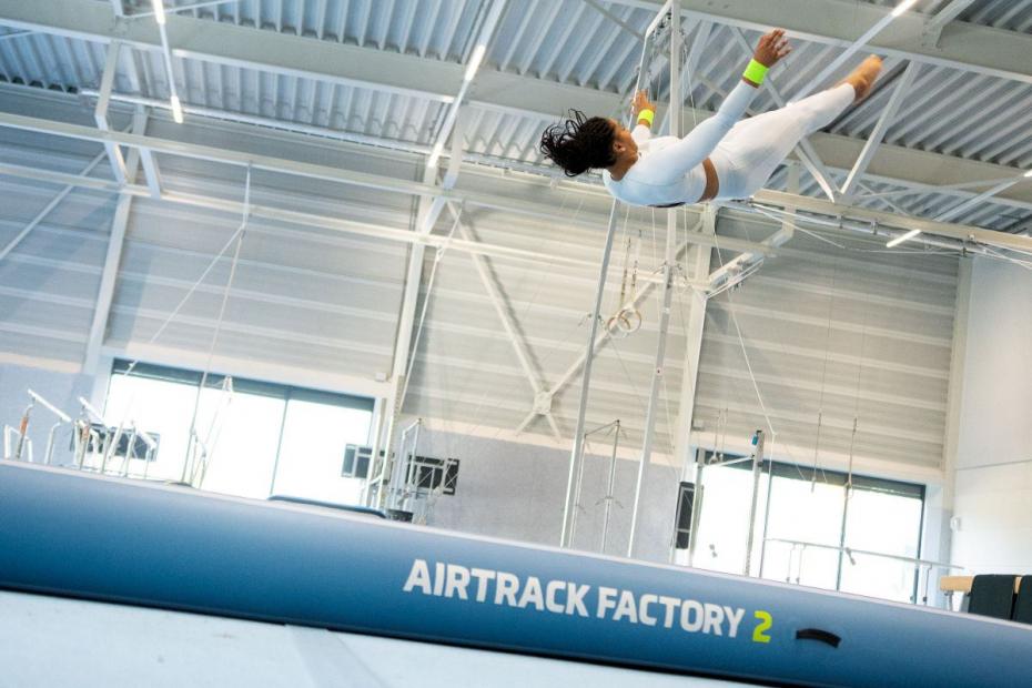 AirTrack Bahn mit großer Sprungkraft