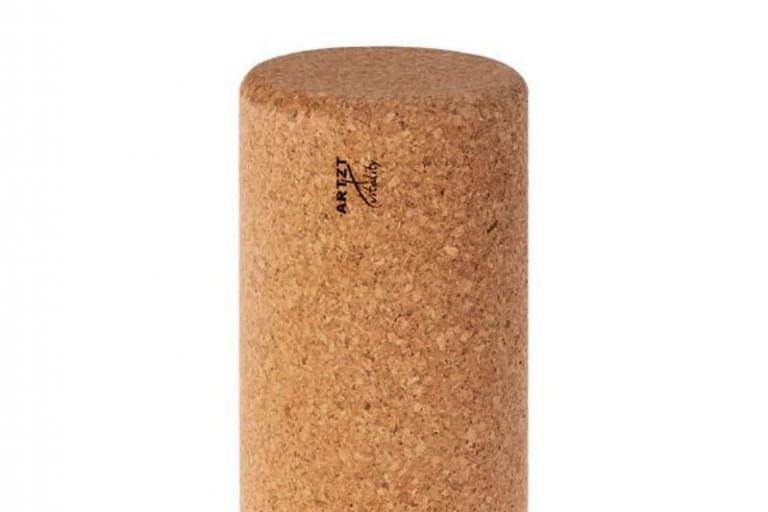 Korkrolle - Faszienrolle - für Faszientraining / Triggerpunktbehandlung