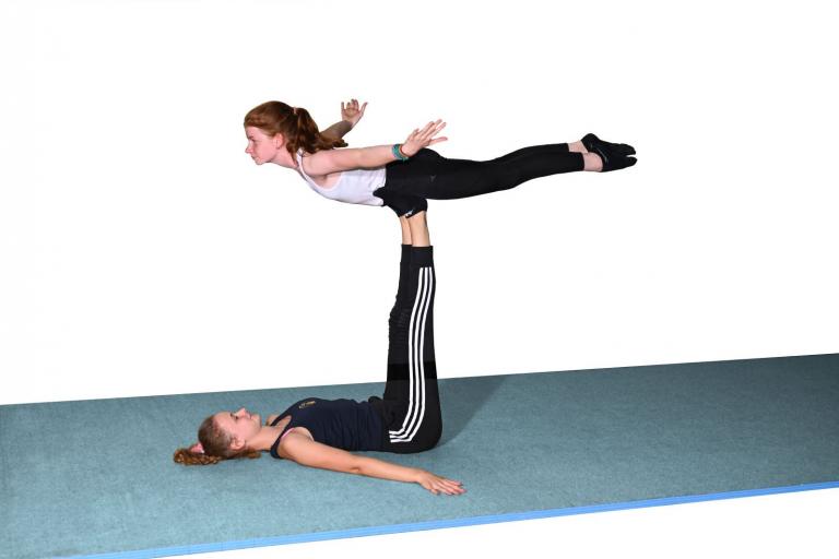 Bodenturnmatte in blau