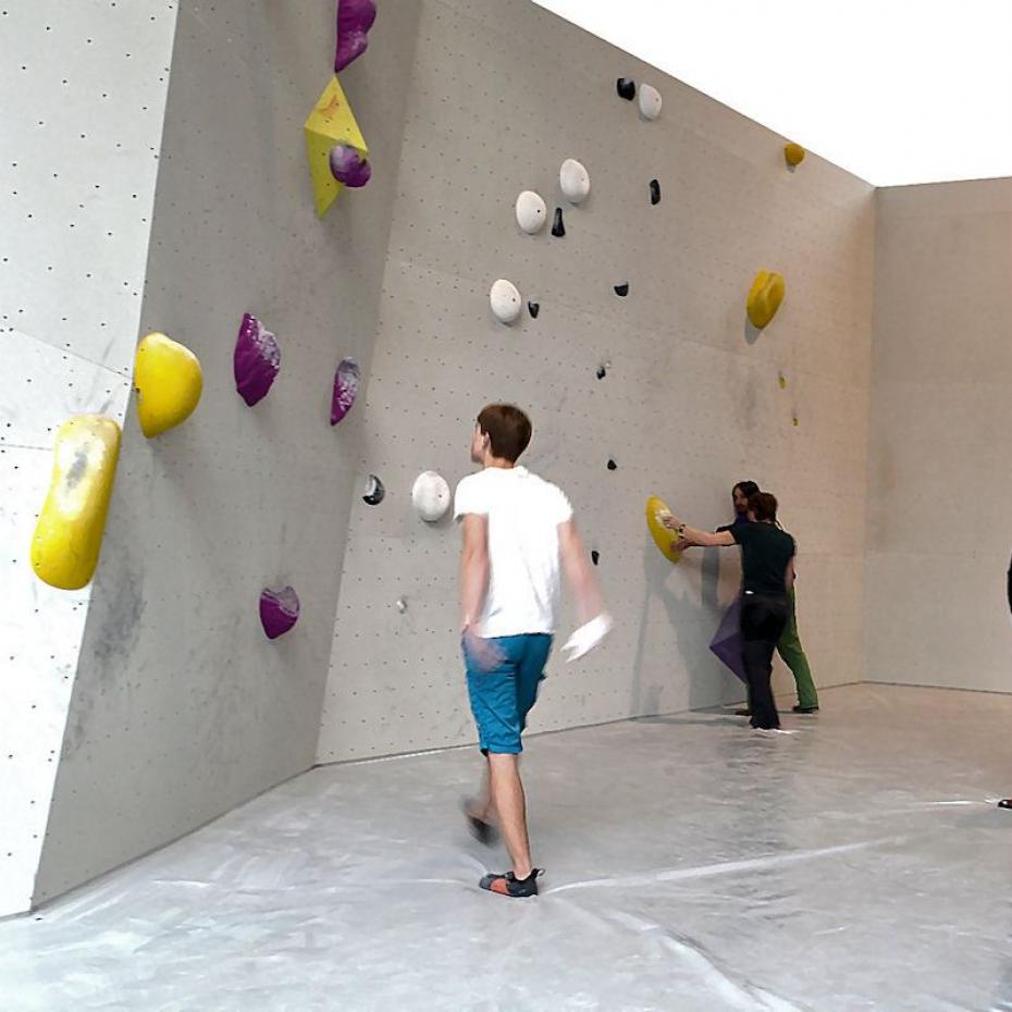 Maßanfertigung für eine Boulderhalle