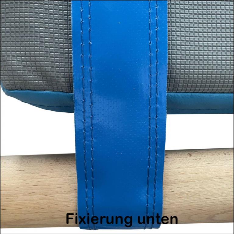 Klettverbindung - Prallschutz-Sprossenwand - unten - für mehr Sicherheit beim Sport