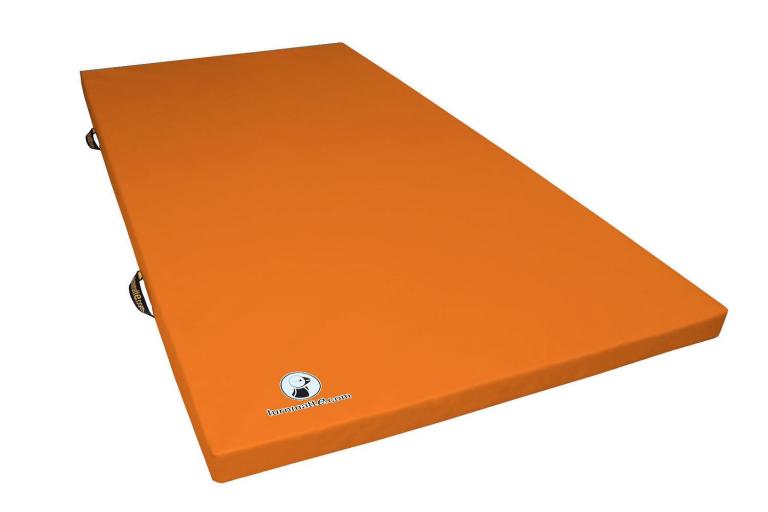 Therapiematte-Superleicht orange - diese superleichte Turnmatte ist optimal für eine Therapiepraxis