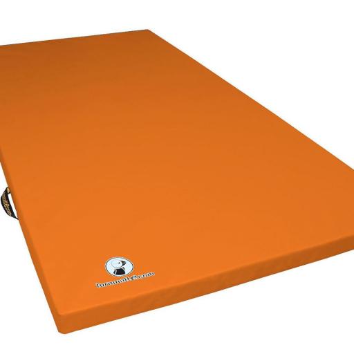 Therapiematte-Superleicht orange - diese superleichte Turnmatte ist optimal für eine Therapiepraxis