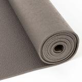 Yoga-Matte - grau - Premium-Basic - überzeugt durch ihre hohen Dämpfungseigenschaften und Strapazierfähigkeit 