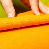 Yoga-Matte - safran - Basic - überzeugt durch ihre hohen Dämpfungseigenschaften und Strapazierfähigkeit 
