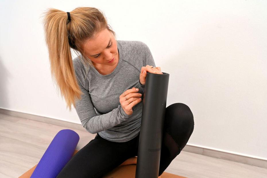 Yogamatte aus Kautschuk