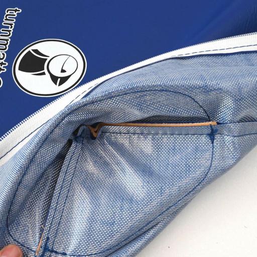 Die Bezüge von turnmatte.com sind robust und erstklassig verarbeitet.