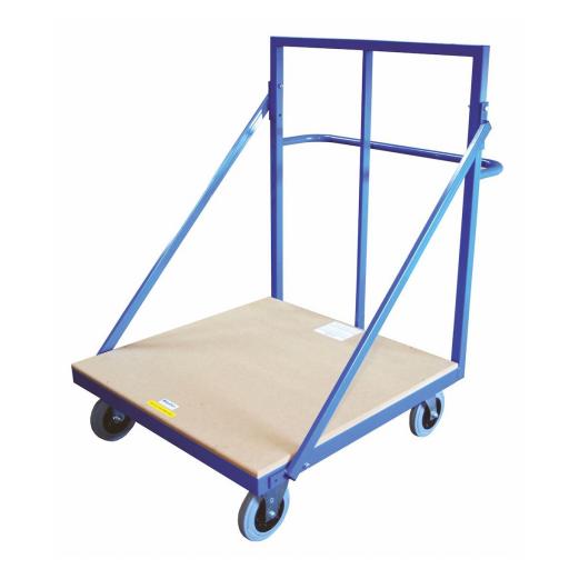 Der Mattenwagen STANDARD ist ideal für eine platzsparende Aufbewahrung von Turnmatten geeignet.